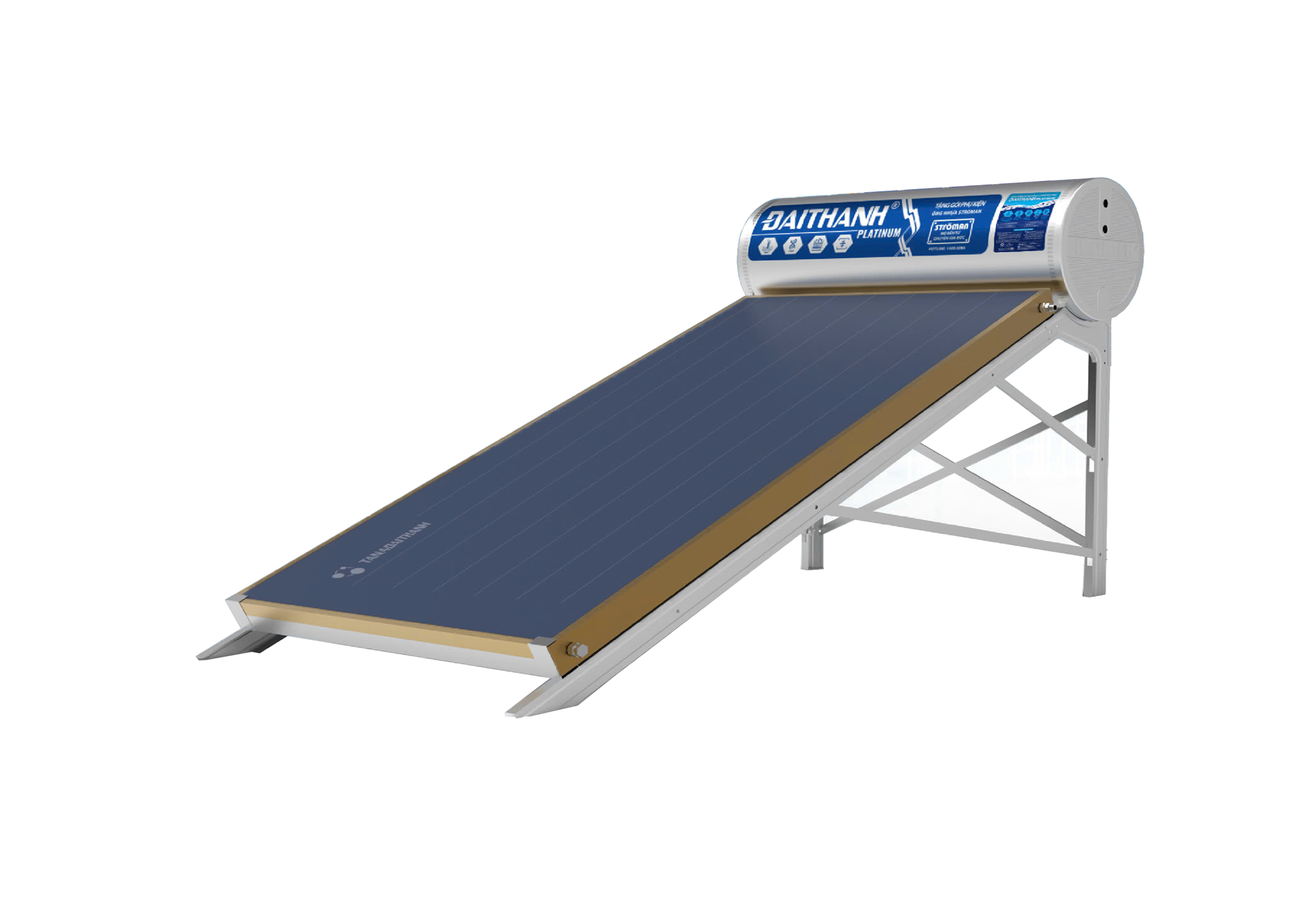 MÁY NĂNG LƯỢNG MẶT TRỜI TẤM PHẲNG 150L